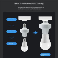3X for EWeLink APP Wifi E27 E26 Light Bulbs Adapter Lamp Holder Base for Lamp LED Light Bulb Adapter