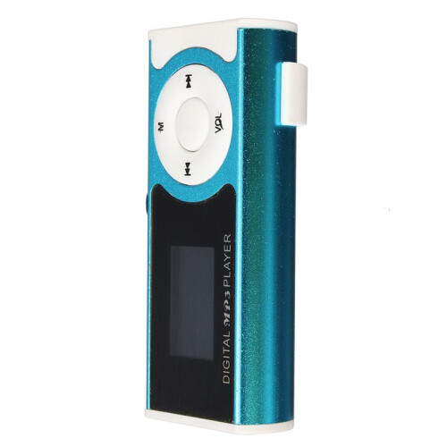 4X  USB Clip Player MP3 Player LCD Screen 16GB   TF Card 2