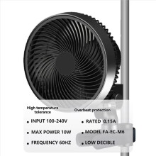 2X Ventilateur à Pince pour Tente de Culture 6 Pouces avec Moteur EC Longue Durée Repensé, 10 Vitesses de Vent Dynamiques, pour Refroidissement par
