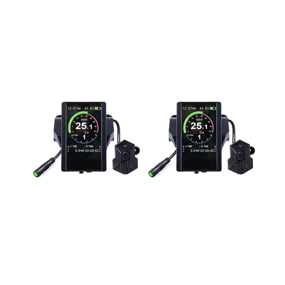 2X New Colorful Screen Display P850c Speedometer With 9-Level Assist For Bafang Electric Bicycle Bbs01b Bbs02b Bbshd 4711121018299