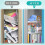 8 Pcs School Locker Shelf Organizer - Adjustable Locker Divider Mate Easy to Install for Extending Locker Use Space 6