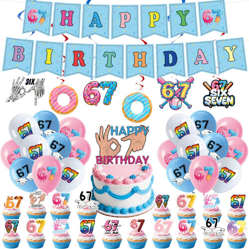 Finger Shape Cake Picks With Vibranting Flags For Sports Themed