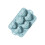 6 Cavity Multipurpose Heart Shape Dessert Mold Kitchen-Blue 1