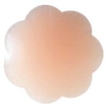 Reusable Silicone Nipple Covers for Women Invisible Adhesive Breast Pads Plum Blossom Shape