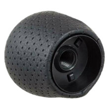 3X SPORT Perforated Leather Gear Knob Chrome 6-Speed for I30 IX35 Tucson
