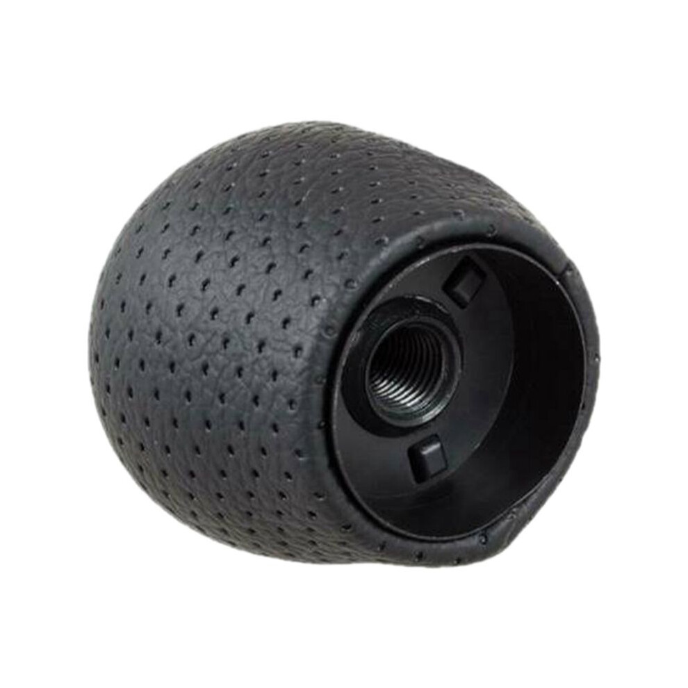 3X Sport Perforated Leather Gear Knob Chrome 6-Speed For I30 Ix35 Tucson 4713321009275