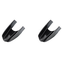 2X Car Center Console Handrail Armrest Storage Box ABS Black for 453 Fortwo Forfour 2015-2019 Accessories