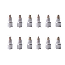 12X for Pro'sKit SS-331H Electric Desoldering Tool Vacuum Suction Solder Sucker Pump Accessories Replace for Nozzle