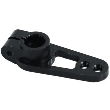 10PCS Aluminum Alloy 31mm 25T Steering Servo Arm Horn for Futaba Sakura D4 1/10 RC Drift Car Crawler Parts,Black
