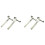 4X Beekeeping Beehive Frame Holder Perch Stand Support Bracket Rack Bee Hive Perch Side Mount Tools 1