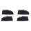 4x Left+Right Rearview Mirror Light Cover for  Everest Ranger 2012-2020(Without Bulbs) 1