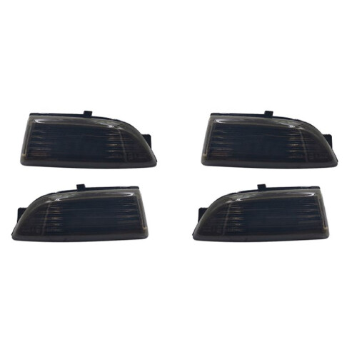 4x Left+Right Rearview Mirror Light Cover for  Everest Ranger 2012-2020(Without Bulbs)