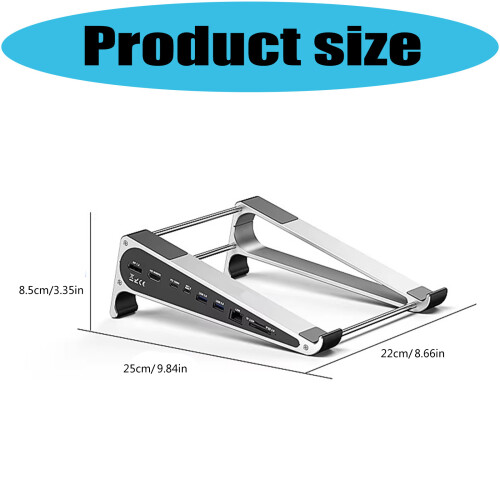 Space Saving Folding Laptop Holder Features 7 In 1-ST709 2