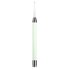 Earwax Removal Tool with LED Light, Long Reach Handle, Smooth Spoon Tip, Ear Cleaning Kit for Adults and Kids