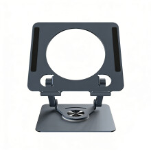 Portable 360Degree Rotating Tablet Holder Durability-Gray