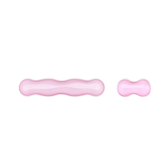 Repose-poignet ergonomique pour clavier et souris,-Rose