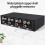 S Video AV Selector 4 Inputs 1 Output For Switching 720P 6