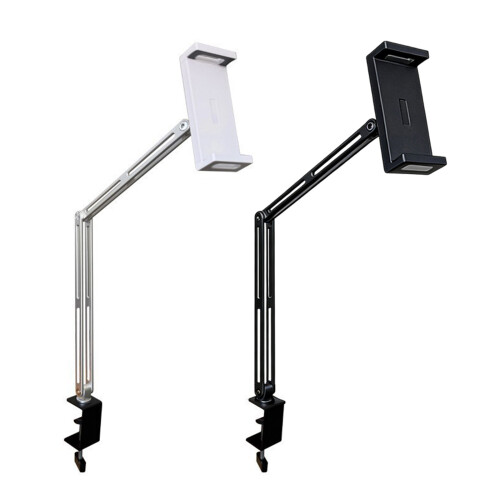 Pince pour tablettes de bureau avec joint à rotule pour une-Noir 2
