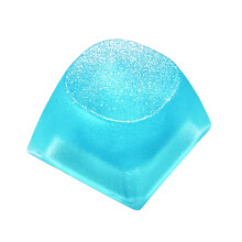 Resin Keycap Comfortable Touchable Keyboard Upgraded-light blue