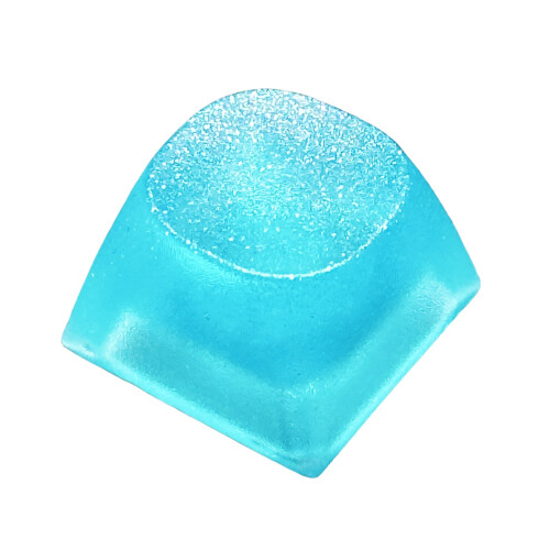 Resin Keycap Comfortable Touchable Keyboard Upgraded-light blue