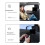 ABS and Metal Constructed Car Headrest Tablets Mount-Black 6