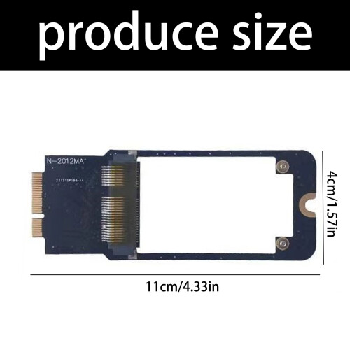Installation facile du lecteur MSATA vers la carte adaptateur 2