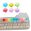 Resin Keycap Comfortable Touchable Keyboard Upgraded-light blue 3