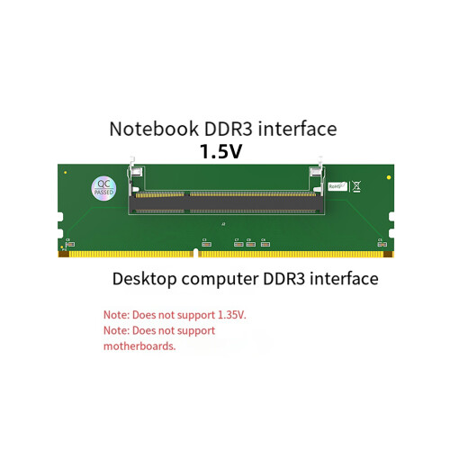 Quick Laptop To Desktop Memory Adapter Card-DDR4 model 1 pack 1