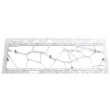 Boîtier de cadre de clavier ventilé GH60,-transparent