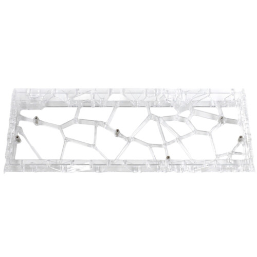 Boîtier de cadre de clavier ventilé GH60,-transparent