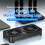 Cooling Base Double Silents Fans USB Powered Efficient Device 7