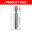 Upgraded 3D Printer Nozzle Upgraded 300 High Temperature 4