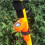 3X Centering Pole Carbon Fiber Pole Leveler Bubble Assembly Right-Angle Level Strap Portable Vertical Level Orange 6