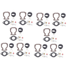10X Carburetor Repair Kit with FLOAT 4-15 PS for Johnson Evinrude 398453 Repair