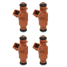 4X Fuel Injector Nozzles 0280156016 A1130780249 for - CLK320 3.2L V6 2003 CLK500 5.0L V8 2003-2006