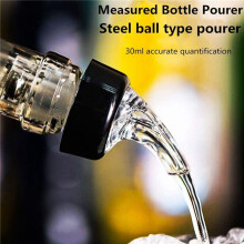 40 Pcs 1Oz Automatic Measured Bottle Pourer - Spirit Measure Pourer Drinks Wine Cocktail Dispenser Home Bar Tools