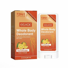 Travel Size Full Body Deodorant Stick for Men and Women, 72Hr Odor Protection, Lemon Lime 2 Pack