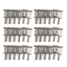 36 Code de Chaîne de Traction de Pont à Rouleaux Selle de Guitare électrique Argent