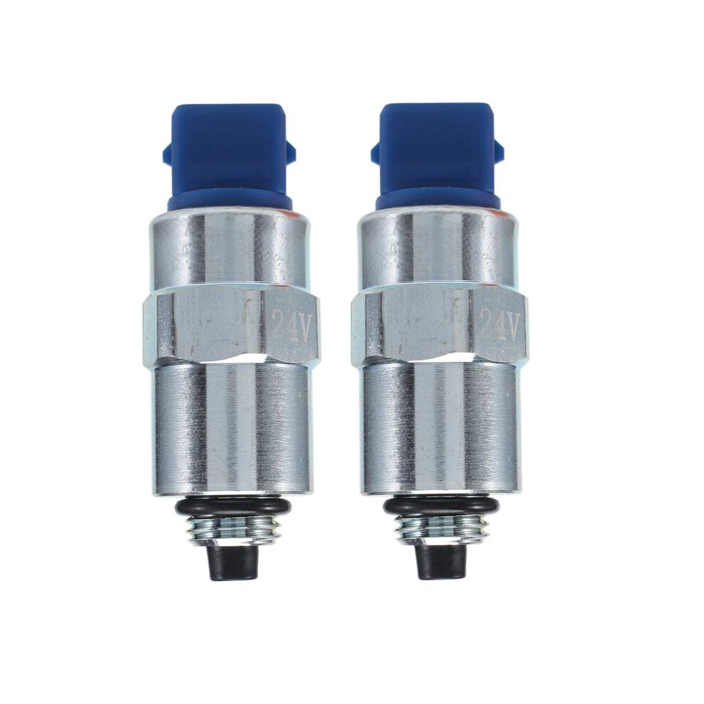 2X 24V Fuel Pump Solenoid Shut Off Solenoid For Injection Engine 7185-900H 71630099 26420470 6031897852520