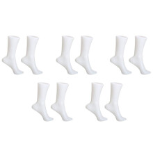10PCS Female Foot Sock Sox Display Mold Short Stocking Mannequin White