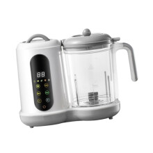 Baby Food Maker with Smart Temperature Control, AllinOne Cooker and Blender, Easy Clean, Portable