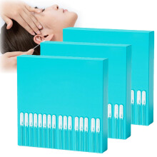 Reusable Ear Wax Removal Swabs 72 Pack, Soft Resin Tip Ear Cleaning Tools with Dustproof Case for Adults and Kids