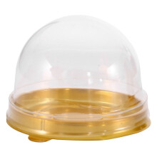 300 Pcs Clear Plastic Cupcake Boxes Muffin Pod Dome Muffin Cake Container Box Individual Cupcake Dessert Container