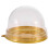 300 Pcs Clear Plastic  Cupcake Boxes Muffin Pod Dome Muffin Cake Container Box Individual Cupcake Dessert Container 6