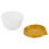 300 Pcs Clear Plastic  Cupcake Boxes Muffin Pod Dome Muffin Cake Container Box Individual Cupcake Dessert Container 8