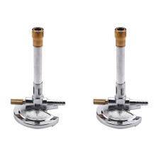 2Pcs Single Tube Bunsen Burner Gas Light for Liquid Propane Lab Heating Equipment