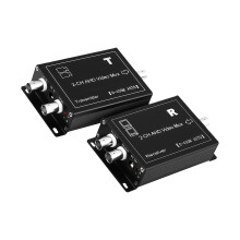 Multiplexeur Coaxial puissant à 2 ports, 1 ligne transmet un
