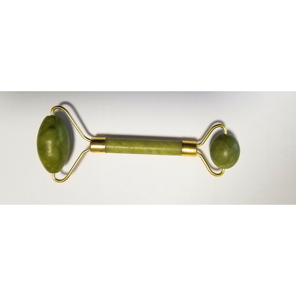 Jade Roller for Face Massage  Double Head Facial Massager for Anti Aging and Puffiness Reduction