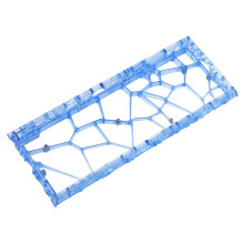 Cadre de clavier ajouré pour disposition GH60, Design-bleu clair