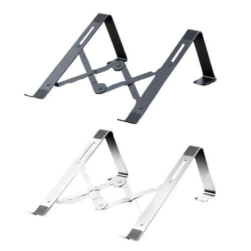 Support d'ordinateur portable à angles multiples, support-Argent 2